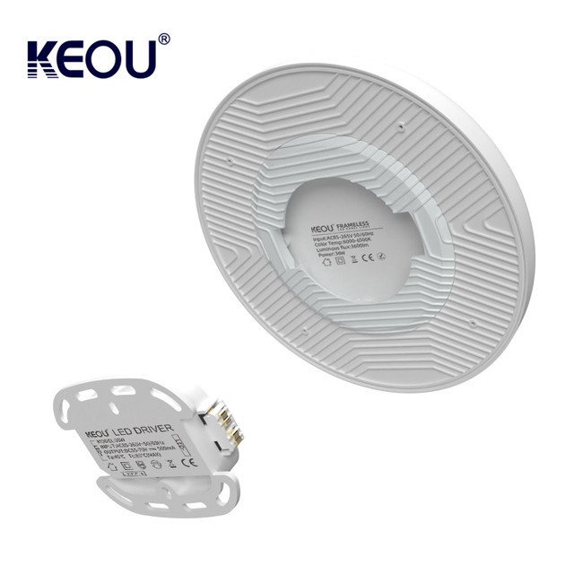 Smart Driver Easy Installation 36Watt No Frame Led Panel Lamp 36w Led Light Surface Panel