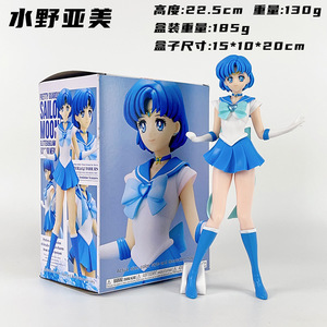 Figura DE ACCIÓN DE Sailor Moon de alta calidad, diseño de 6 diseños, MOQ bajo, figura de acción de Pvc utilizada para juegos que funcionan con monedas, máquina de muñecas - Product Image 3