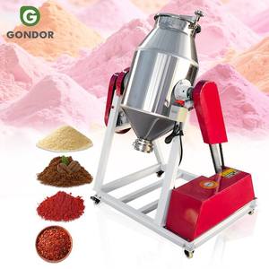 Pellet Waist Dry Mix 2d Rotary Polymer Rotate <b>Roller</b> Barrel Small <b>Metal</b> Lab Drum Powder Mixer Swing Blender - Product Image 1