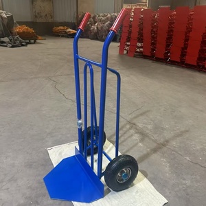 Carretilla de Gran Capacidad en Oferta, Carretilla de Doble Rueda Resistente, Carretilla de Metal <span class=keywords><strong>Vintage</strong></span> Económica, Carretilla de Mano de Acero - Product Image 3