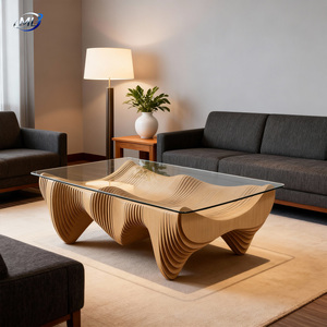 Base de Mesa de Comedor Moderna de Madera Sólida para Oficina, Hotel, Hogar, Sala de Estar, Dormitorio - Product Image 6