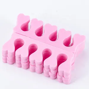 200Pcs Móng Tay Nghệ Thuật 100 Cặp Toe Separators Ngón Tay Foots Miếng Bọt Biển Mềm Gel UV Công Cụ Làm Đẹp Ba Lan Làm Móng Tay Móng Chân