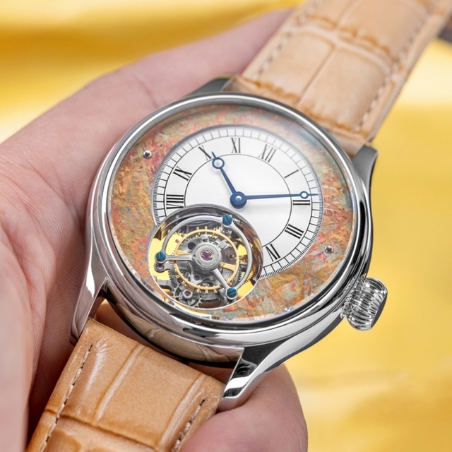 China OEM DOM Factory Custom Made Luxury Formal Business Attire Diver Tourbillon Watch Stainless Steel Sapphire Crystal Pointer