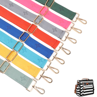 Sangle d'épaule réglable en nylon gaufré personnalisée en usine, 25 mm 38 mm, colorée pour sacs à main et sacs bandoulière
