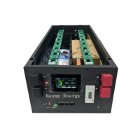 Heymy Energy PL Stock 15kWh 48V 51.2V 280Ah Kits de boîtier DIY avec BMS JK 200A et boîtier de batterie V2 à aérosol extincteur d'incendie