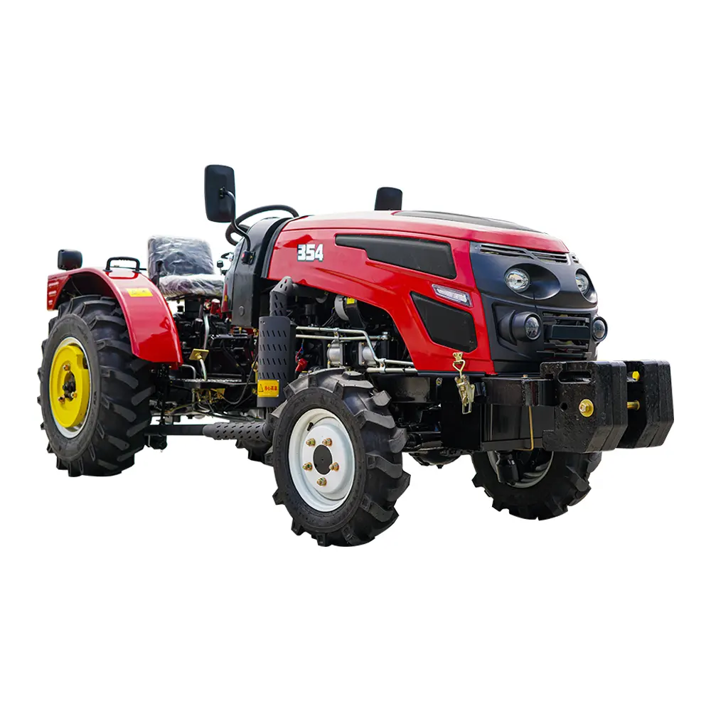 Mini 4x4 Landwirtschaft 30 PS 40 PS 50 PS Garten traktor kompakte landwirtschaft liche Maschinen Ausrüstung Ackers chlepper