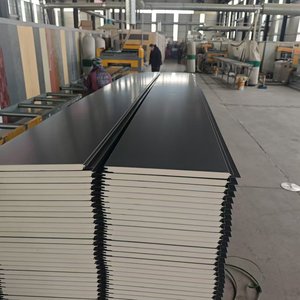 Pannelli di <span class=keywords><strong>pareti</strong></span> isolanti strutturali in acciaio EPS Core rivestimento in <span class=keywords><strong>poliuretano</strong></span> parete esterna isolante pannello Sandwich in metallo parete esterna - Product Image 5