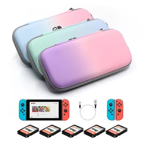 Consola portátil Nintend Switch Kit de bolsa de transporte Accesorios Estuche rígido de almacenamiento EVA para Nintendo switch OLED Juego de fundas de viaje