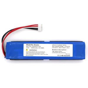 <span class=keywords><strong>Batterie</strong></span> de remplacement 7.4V 5000mAh 37Wh GSP0931134 pour <span class=keywords><strong>JBL</strong></span> <span class=keywords><strong>Xtreme</strong></span> 1 Audio sans fil Xtreme1 <span class=keywords><strong>Batterie</strong></span> numérique pour haut-parleur intelligent Portable - Product Image 1