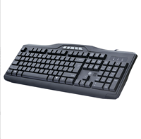 Nouvelle usine Offre Spéciale USB d'empreintes digitales pleine grandeur clavier d'ordinateur portable programmable en métal