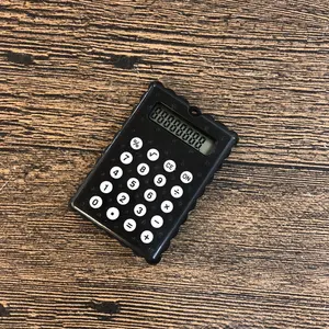 Venda por atacado mini calculadora forma biscoito bonito chaveiro calculadora promoção presente 8 calculadora digital