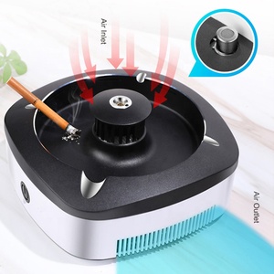 Cendrier portable multifonction rechargeable sans fumée, <span class=keywords><strong>purificateur</strong></span> <span class=keywords><strong>d</strong></span>'<span class=keywords><strong>air</strong></span> pour voiture/hôtel, élimination de la fumée de cigarette et des <span class=keywords><strong>particules</strong></span> PM2.5 - Product Image 3