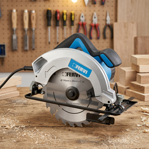 Sierra Circular para Madera Fervi SEGA de 1500W con Diámetro Máximo de Hoja de 190mm y Profundidad Máxima de Corte de 66mm - Product Image 3