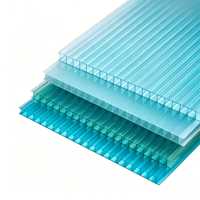Panneau solaire en polycarbonate à double paroi UV Shield, coloré, pour gazebo, abri de voiture, serre à légumes, couverture de toit légère