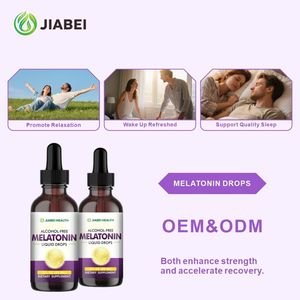 GABE Health Factory OEM - Gotas Herbales Veganas de Melatonina, Suplemento para Dormir para Adultos, Certificado GMP, Apoyo para la Memoria - Product Image 3