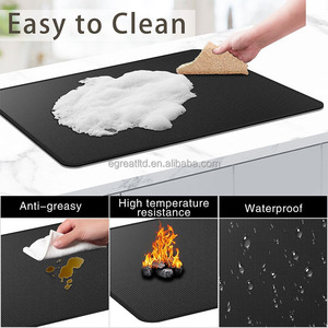 Nouveau design, tapis de protection en silicone et fibre de verre pour cuisinière à induction, pour plaque de cuisson électrique - Product Image 5