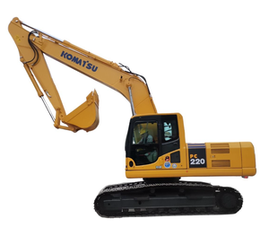 Excavatrice Komatsu PC220-8 d'occasion de haute qualité, modèle 2020, moteur et pompe d'origine japonaise, bon état, vente pour travaux de construction - Product Image 1