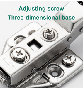 Trung Quốc Nhà máy truyền thống cửa tủ bếp mềm đóng bản lề tự động 3D có thể điều chỉnh thủy lực bản lề - Product Image 5