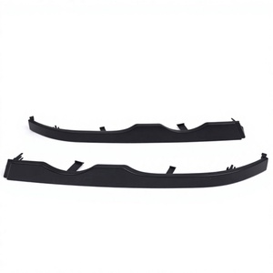 Pour BMW E46, bande de garniture inférieure de phare, cache de pare-chocs avant décoratif 51138208679, plastique, côté conducteur gauche, côté passager droit, Série 3 - Product Image 1