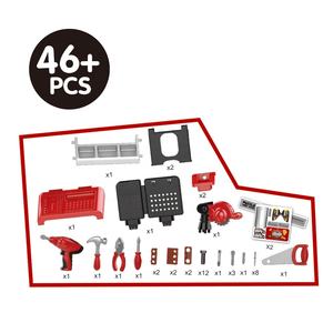 Banc à outils pour enfants ensemble de jeu perceuse électrique outil réaliste jeu de simulation Construction établi <span class=keywords><strong>jouet</strong></span> pour tout-petits <span class=keywords><strong>atelier</strong></span> de construction d'outils - Product Image 5