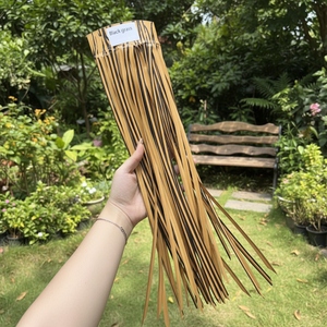 Vente en gros d'usine de feuilles de palmier artificielles en plastique <span class=keywords><strong>synthétique</strong></span> de haute qualité pour toitures synthétiques extérieures - Product Image 2