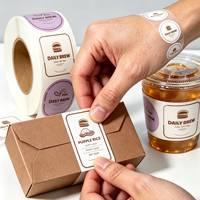 Etiquetas Adhesivas de Vinilo PVC Holográfico Ecológicas y Duraderas, Resistentes al Aceite, de Grado Alimenticio, Personalizables, Resistentes a los Rayos UV y al Calor