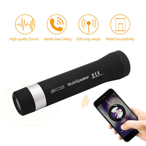 Haut-parleur sans fil Bluetooth portable multifonctionnel avec batterie externe et support de téléphone - Product Image 4