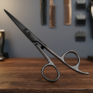 Ciseaux de coiffure économiques pour droitiers de la marque ASAP, légers, à long manche, en acier inoxydable - Product Image 2