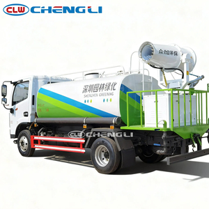Camión de Riego Ligero de 5000L con Volante a la Derecha, 4X2, para Control de Polvo en Carreteras Municipales - Product Image 4