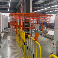 Mesin Penjual Otomatis Freezer Kabinet Ritel Lini Produksi Lini Perakitan 380V/220V 680kg Kapasitas Dapat Disesuaikan