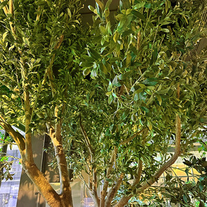 <span class=keywords><strong>Albero</strong></span> di Ulivo Artificiale da Interno/Esterno, Resistente ai Raggi UV, Ecologico, Bionico, Verde Simulato, per Vetrine - Product Image 2
