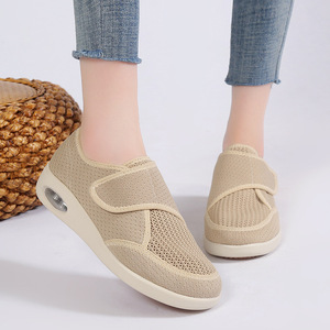 <span class=keywords><strong>Scarpe</strong></span> da passeggio a cuscino d'aria <span class=keywords><strong>scarpe</strong></span> sportive Casual maglia traspirante <span class=keywords><strong>Velcro</strong></span> madre <span class=keywords><strong>scarpe</strong></span> da <span class=keywords><strong>donna</strong></span> - Product Image 3