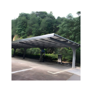 Estructura de Soporte para Paneles Solares de Aluminio Anodizado Impermeable JCHX, Sistema de Montaje para Carport, 25 Años de Garantía - Product Image 1