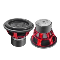 Subwoofer Mobil 18 Inch, Pengganti Speaker Mobil, 3000W Magnet 400OZ T Yoke 15mm 4 Inch BAVC Keranjang Aluminium 2 Ohm