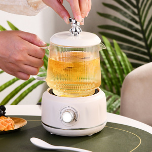 Mini Electric Kettle Glass Liner 1L Keep Warm Automatic Shut Off For Office Tea Brewing - Product Image 1