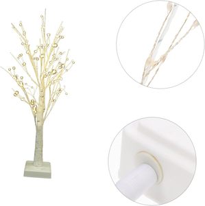 Árbol de abedul de mesa con 24 luces Led, árbol de rama Artificial LED blanco cálido para fiesta en casa, decoración de boda - Product Image 2