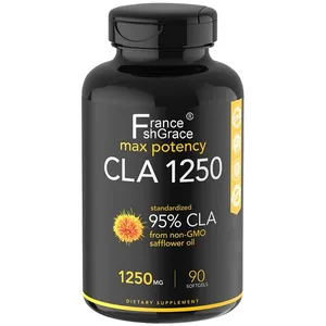 Dietary Supplement Standardized 95% CLA 1250 from NON-GMO Safflower Seed Oil