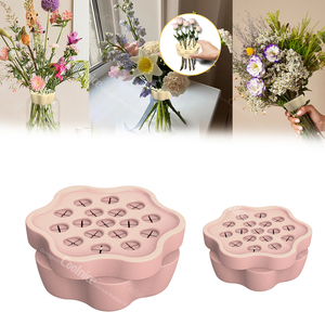 New Arrival Silicone Spiral Stem Holder <b>for</b> Vases Durable Silicone Spiral DIY <b>Bouquet</b> Twister <b>Flower</b> Arrangement Holder - Product Image 3
