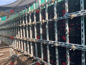 Modern Design <b>Plastic</b> Formwork for <b>Building</b> Construction ABS <b>Material</b> Wall Formwork for Villas - Product Image 3