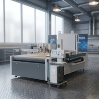 Traceur de découpe de vinyle à caméra CCD, machine de découpe de papier à contour intelligent, numérique, CNC, à plat, vibrante