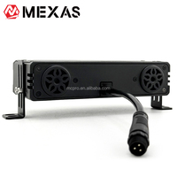 MEXAS L4 MAX 6.8" Barre de feux LED pour calandre, feux de route/croisement pour SUV, UTV, camionnettes tout-terrain