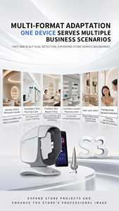 เครื่องวิเคราะห์ผิวหน้า AI แบบพกพา เครื่องวิเคราะห์สภาพผิว 3 มิติ สแกนเนอร์ตรวจจับริ้วรอย สิว ฝ้า กระ สำหรับใช้ในบ้านและร้านเสริมสวย - Product Image 6