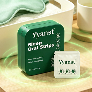 OEM Bandes buccales apaisantes pour le sommeil, à base de plantes naturelles, complément alimentaire de qualité alimentaire, saveur personnalisée pour adultes, favorisant le calme et un sommeil profond - Product Image 5