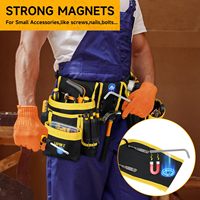Prix usine vente chaude détachable librement réglable électricien réparateur sac de ceinture à outils