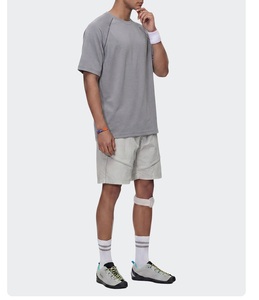 <b>Men's</b> New Casual Fashion Sport Short Sleeve T-Shirt, Modal Fabric Drapy High <b>Stretch</b> Athletic Tee - Product Image 4