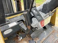 Chariot élévateur à fourche GPL haute efficacité à 4 roues puissant de 3,5 tonnes, utilisé en 1993, HYSTER S50XL, chariot élévateur à fourche lourd à vendre