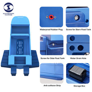 <span class=keywords><strong>Bateau</strong></span> pliable en plastique pouvant être chargé dans un SUV, <span class=keywords><strong>bateau</strong></span> <span class=keywords><strong>de</strong></span> pêche pour la pêche, en HDPE - Product Image 2