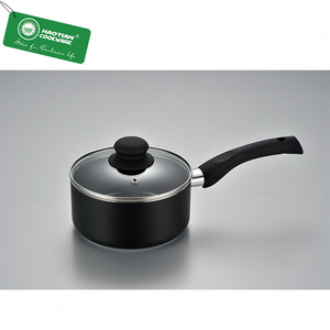 Juego de Utensilios de Cocina Antiadherentes de Aluminio Personalizables de 8 Piezas, Sartenes Wok y Utensilios de Cocina de Piedra Médica de Vidrio - Product Image 5