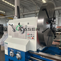 Mesin Bubut Manual Horizontal CW61160 untuk Pengerjaan Bubut Rol Berat dan Poros Panjang 5 Meter