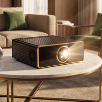Projecteur OEM/ODM 1600 Lumens 1080P Natif avec Wi-Fi 6 pour Systèmes Home Cinéma, Télécommande Incluse